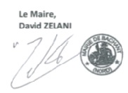 signature maire