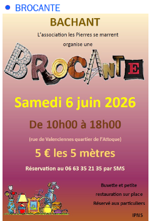 Les Pierres se marrent : Brocante